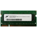 Micron Memory Module 2GB PC2-3200 DDR2-400MHz non-ECC Unbuffered CL3 200-Pin SoDimm Dual Rank MT16HTS25664HY-40